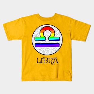 ZODIAC PRIDE LIBRA Kids T-Shirt